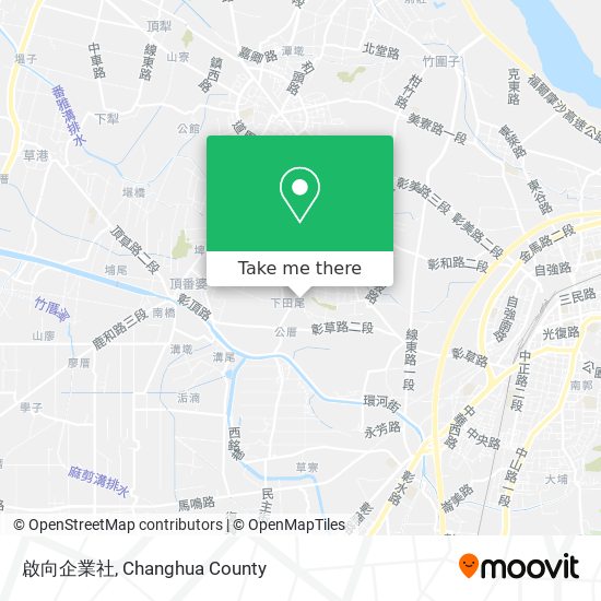 啟向企業社 map