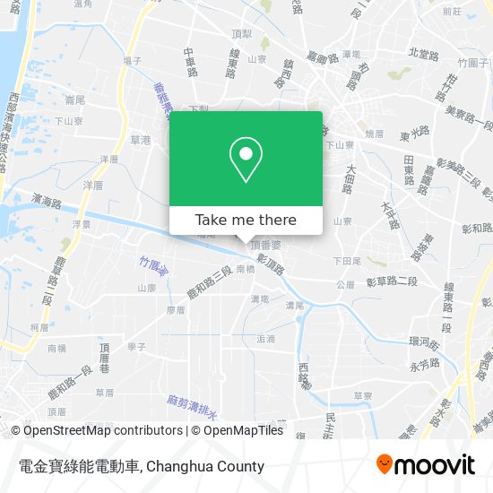 電金寶綠能電動車 map