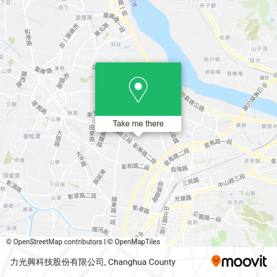力光興科技股份有限公司地圖