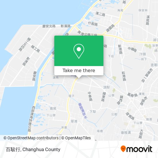 百駿行 map