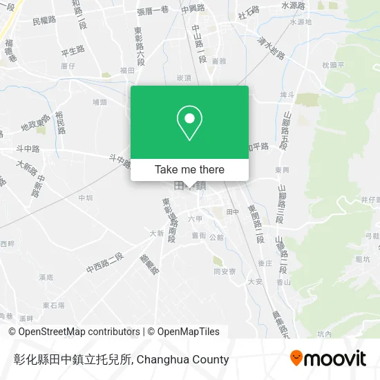 彰化縣田中鎮立托兒所 map