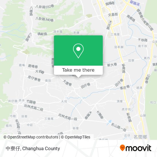 中寮仔 map