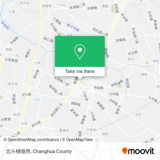 北斗稽徵所地圖