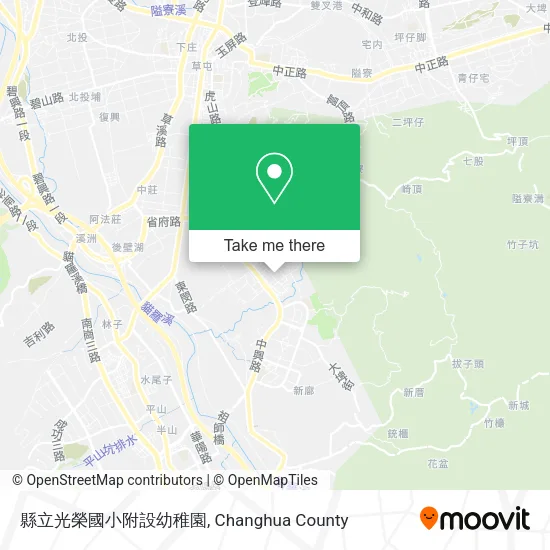 縣立光榮國小附設幼稚園地圖