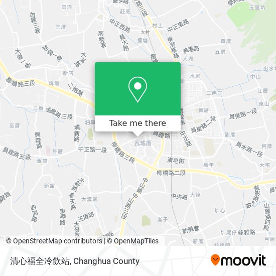 清心福全冷飲站 map