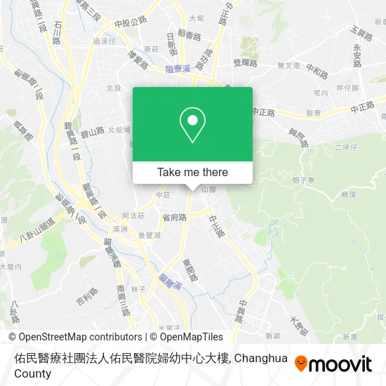 佑民醫療社團法人佑民醫院婦幼中心大樓 map