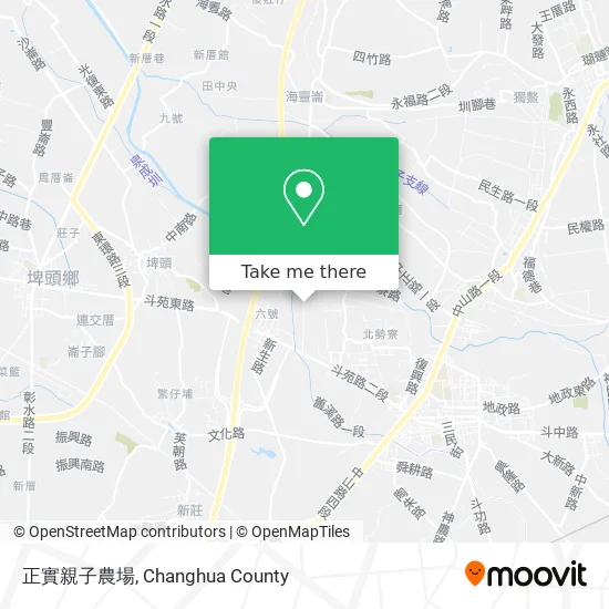 正實親子農場 map