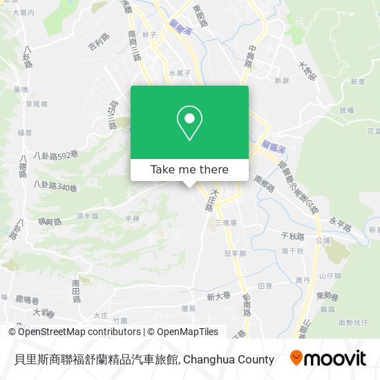 貝里斯商聯福舒蘭精品汽車旅館 map