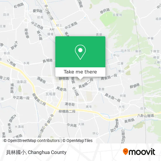 員林國小地圖