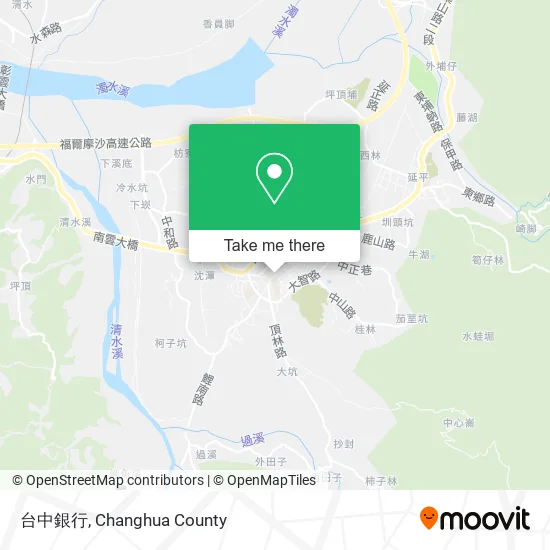 台中銀行 map
