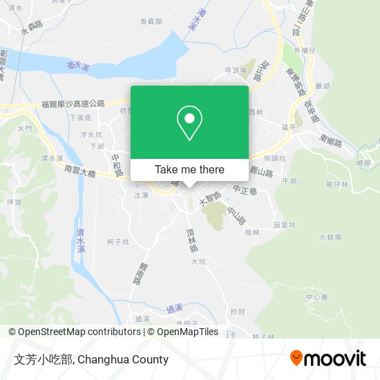 文芳小吃部地圖