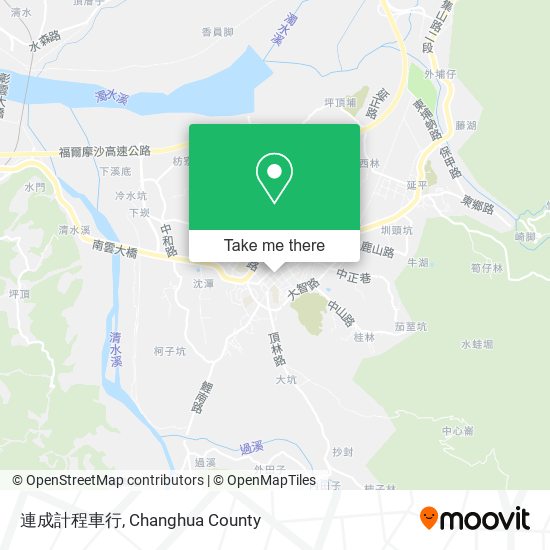 連成計程車行 map