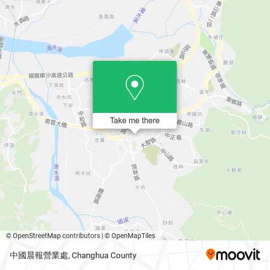 中國晨報營業處 map