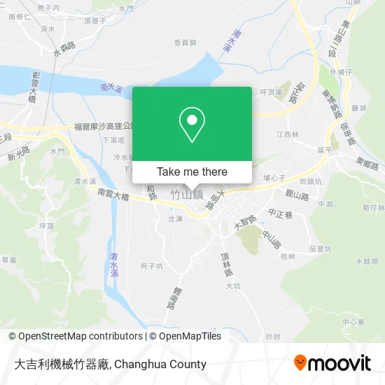 大吉利機械竹器廠地圖