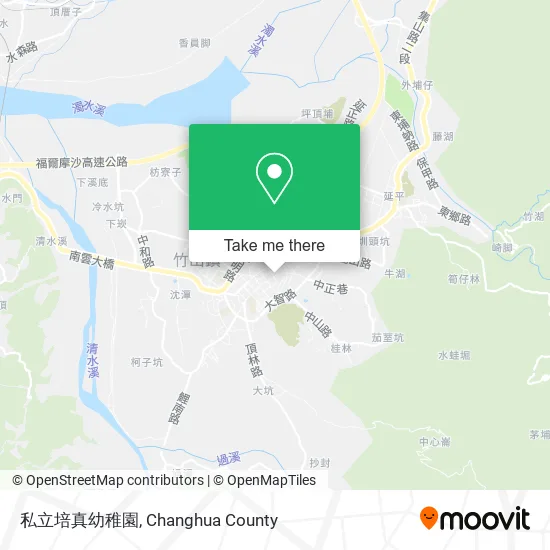 私立培真幼稚園地圖