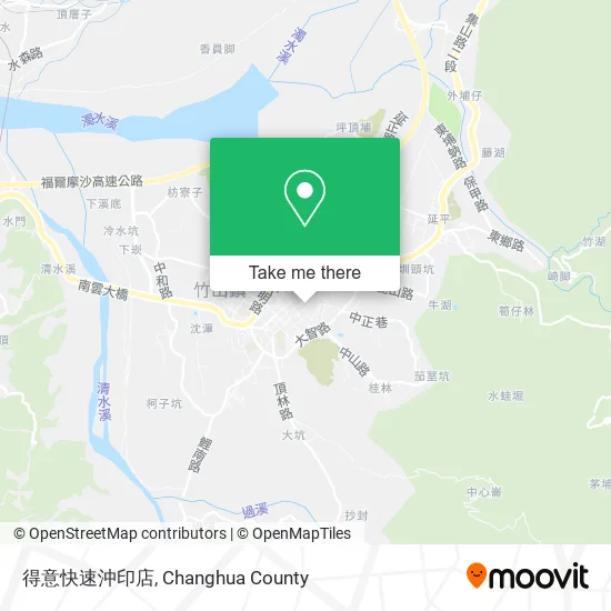 得意快速沖印店 map