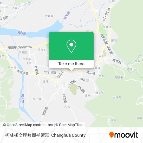 柯林頓文理短期補習班地圖