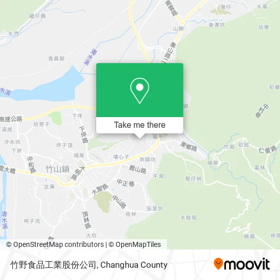 竹野食品工業股份公司 map