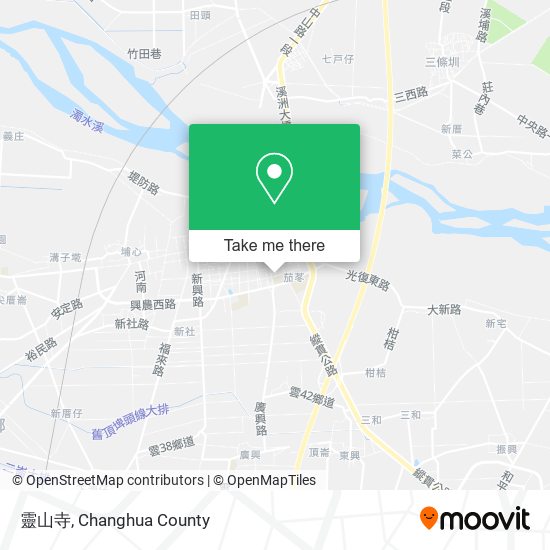 靈山寺 map