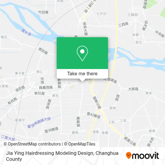 Jia Ying Hairdressing Modeling Design map