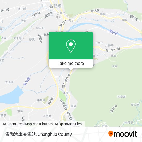 電動汽車充電站 map