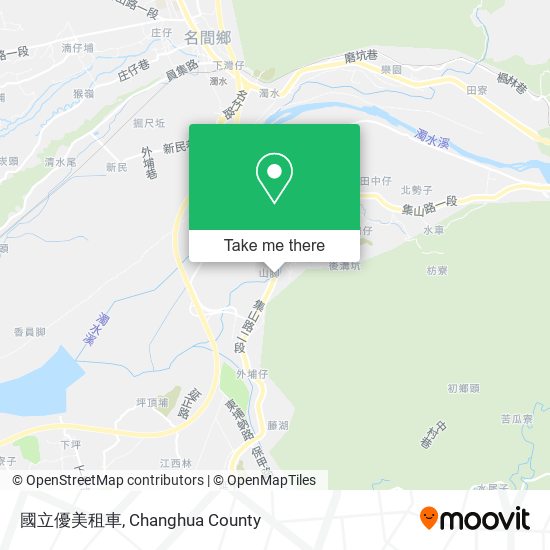 國立優美租車 map
