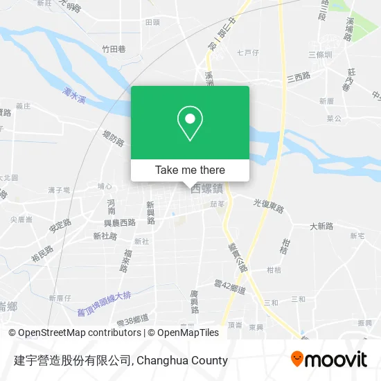 建宇營造股份有限公司地圖