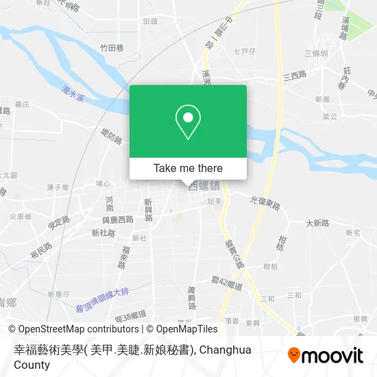 幸福藝術美學( 美甲.美睫.新娘秘書) map