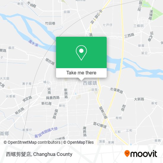 西螺剪髮店 map