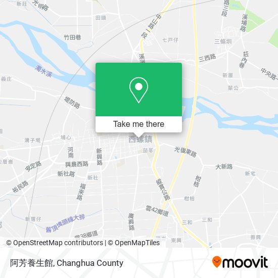 阿芳養生館 map