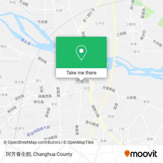 阿芳養生館地圖
