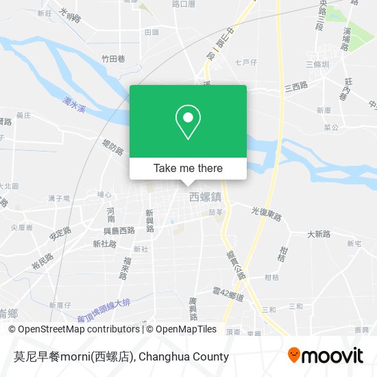 莫尼早餐morni(西螺店)地圖