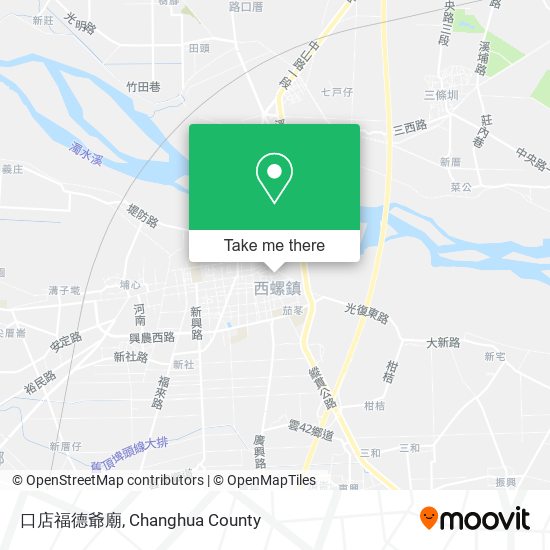 口店福德爺廟 map