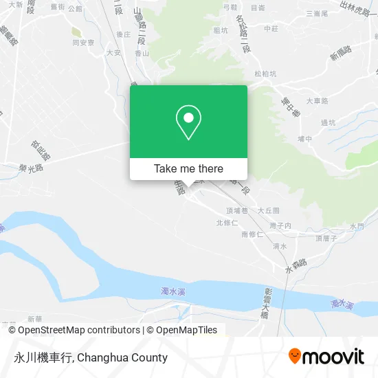 永川機車行地圖