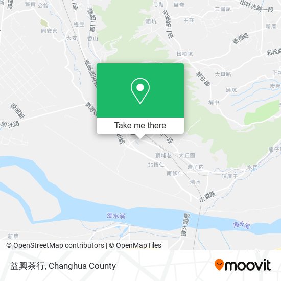 益興茶行 map