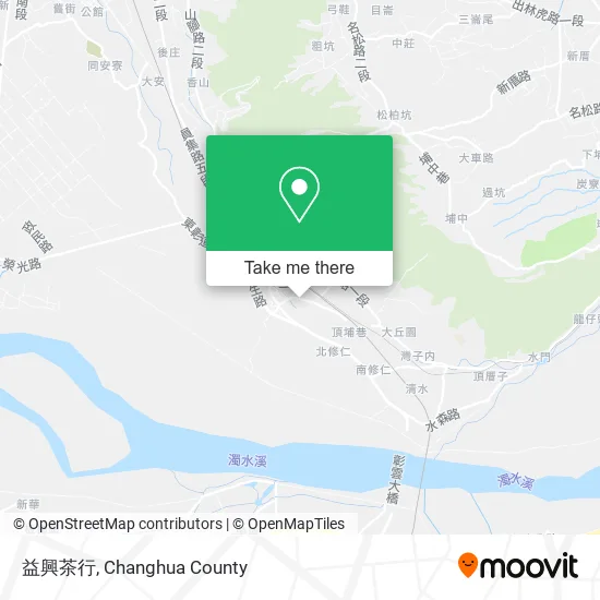 益興茶行地圖