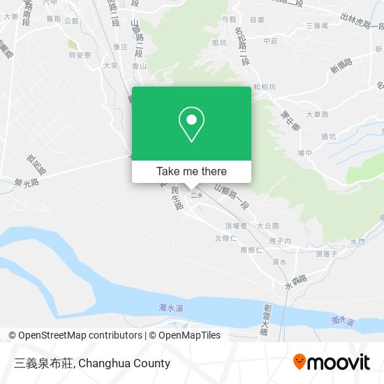 三義泉布莊 map