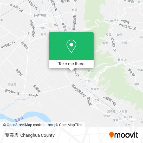 葉溪房 map