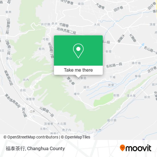 福泰茶行 map