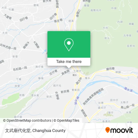 文武廟代化堂地圖
