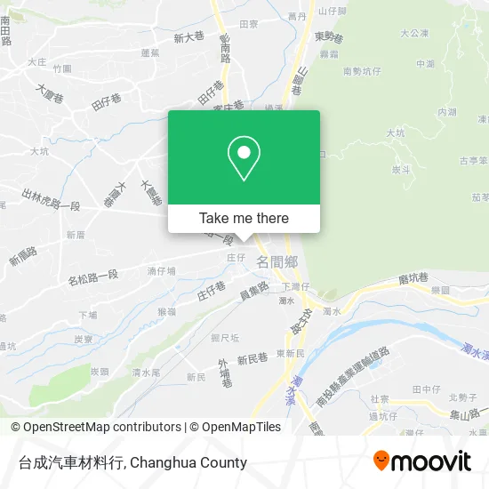 台成汽車材料行 map