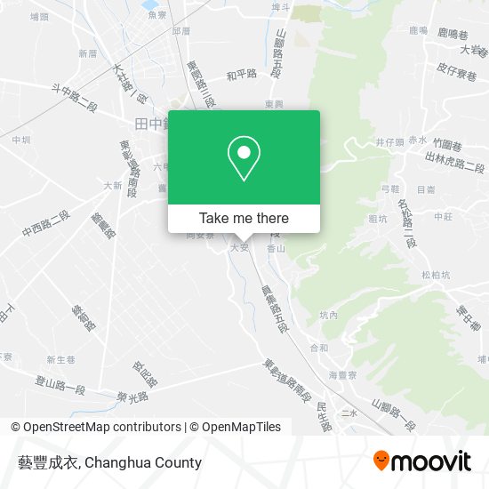 藝豐成衣 map