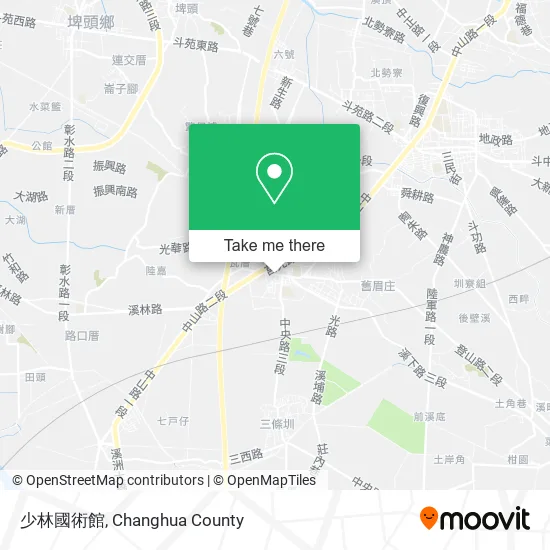 少林國術館 map