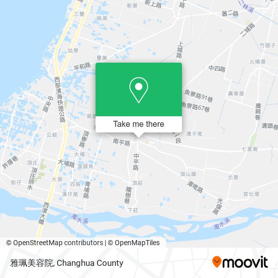 雅珮美容院 map