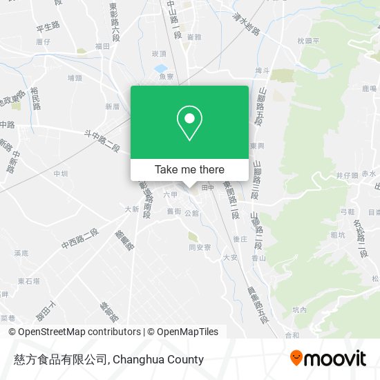 慈方食品有限公司 map