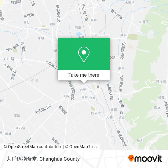 大戶鍋物食堂 map