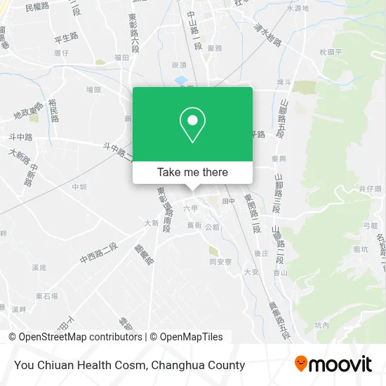 You Chiuan Health Cosm map