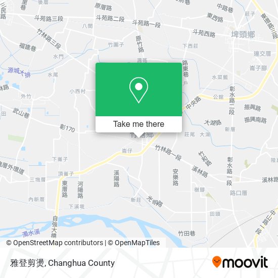 雅登剪燙地圖