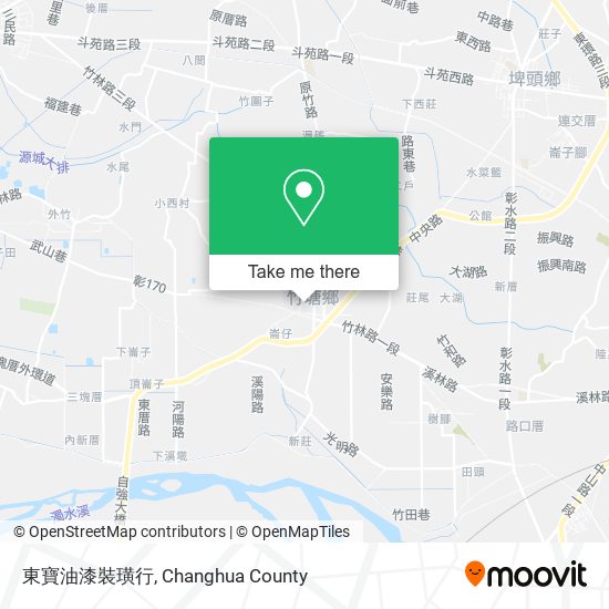 東寶油漆裝璜行地圖