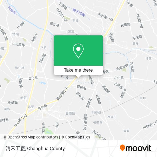 清禾工廠 map